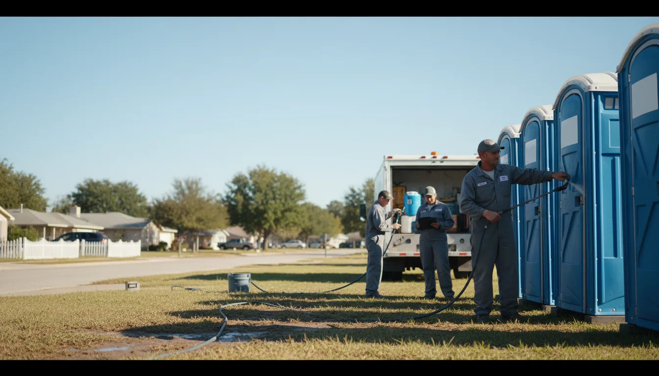 Long-Term Portable Toilet Rental in Fort Morgan, CO near me